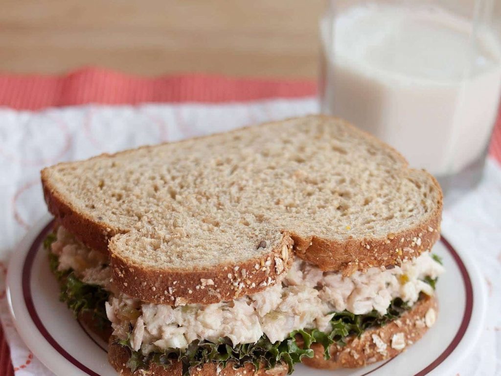 Calcium deficiency: Tuna, cheese and milk are high in calcium.